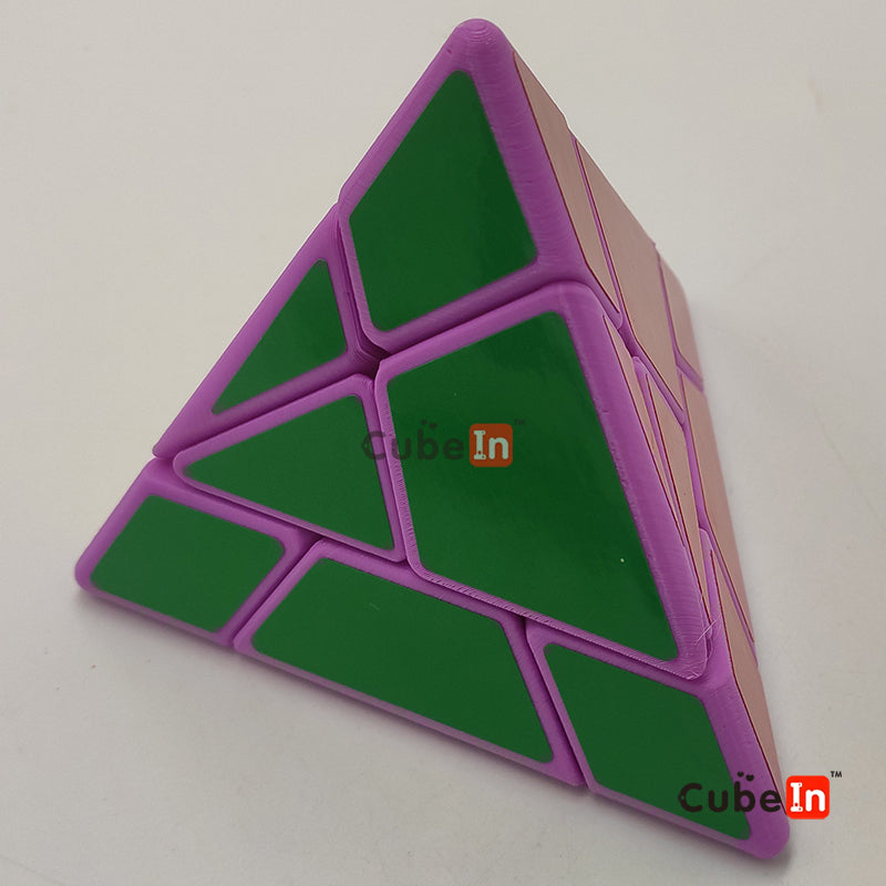 Jumo Pyraminx V2 (3D Printed) - Custom Mechanical Shape-Shifting Pyramorphix Puzzle