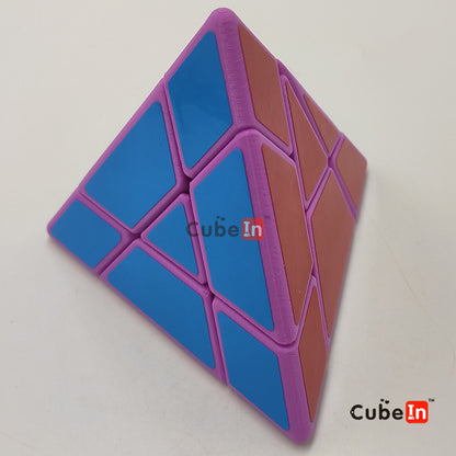 Jumo Pyraminx V2 (3D Printed) - Custom Mechanical Shape-Shifting Pyramorphix Puzzle