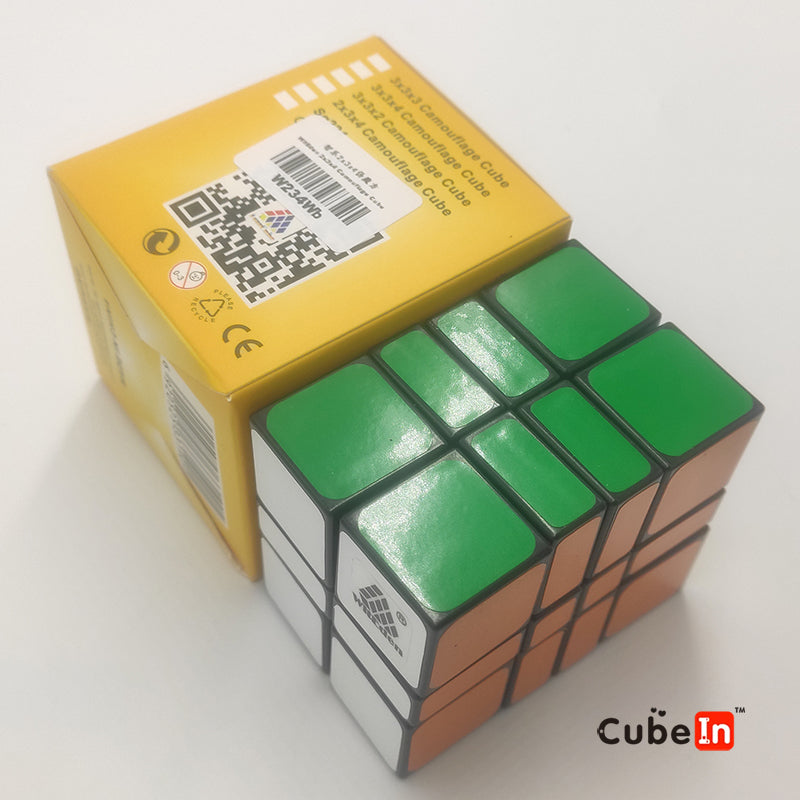 WitEden 3x3 Camouflage 2x2x3 2x2x4 2x3x4 3x3x2 3x3x3 3x3x4 4x4x2