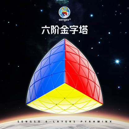 Sengso 6x6 Pyraminx Cube