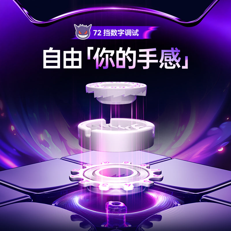 Pokemon & Gan V100 Maglev Gengar Edition