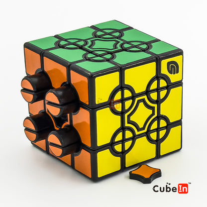 Calvin's Puzzle Gear Orbit City Cube - Sam Jiang Mechanical Twist Puzzle (Free Shipping)