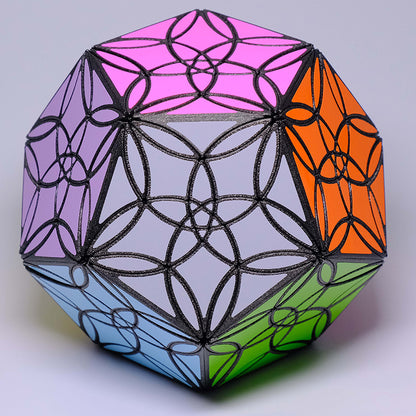 Crusher Dodecahedron - 60-Axis Deep Cut Pentakis Dodecahedron