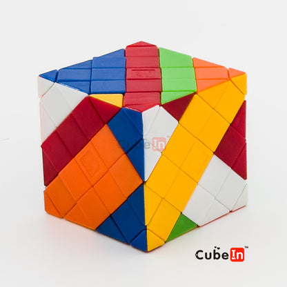 Dayan Professor Skewb Cube - 5.8cm Rare Multi-Axis Polyhedral Puzzle