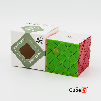 Dayan Professor Skewb Cube - 5.8cm Rare Multi-Axis Polyhedral Puzzle