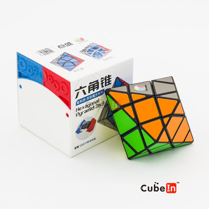 Diansheng Hexagonal pyraminx cube V2 Tiled - 3x3 Shape Mod Puzzle