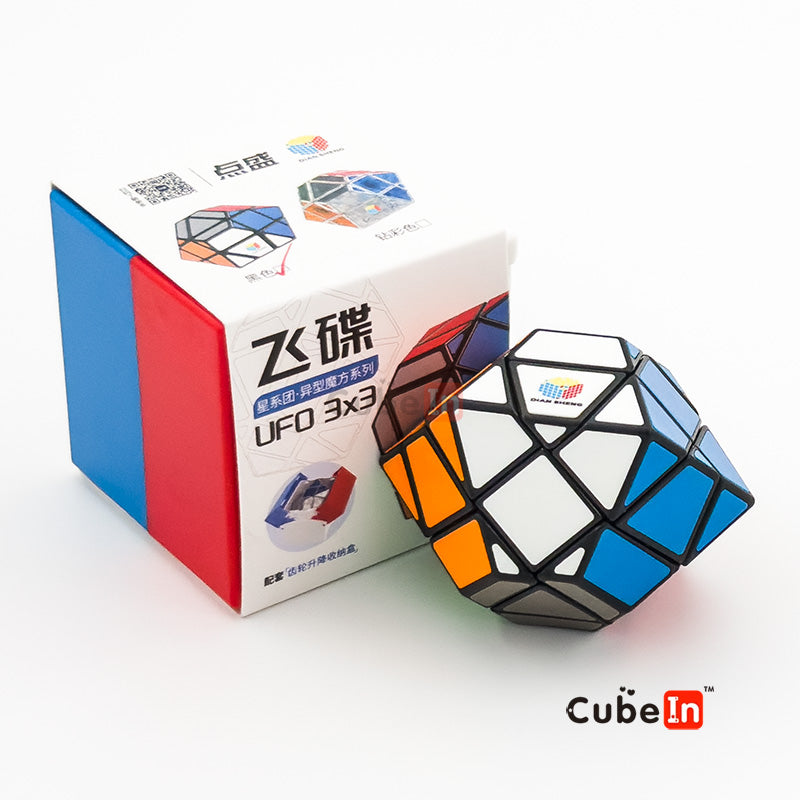 Diansheng UFO Cube V2 - 3x3 shape mod Tiled with Showcase Box