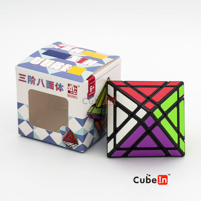 Fanxin 3x3 Octahedron Tiled Twisty Puzzle
