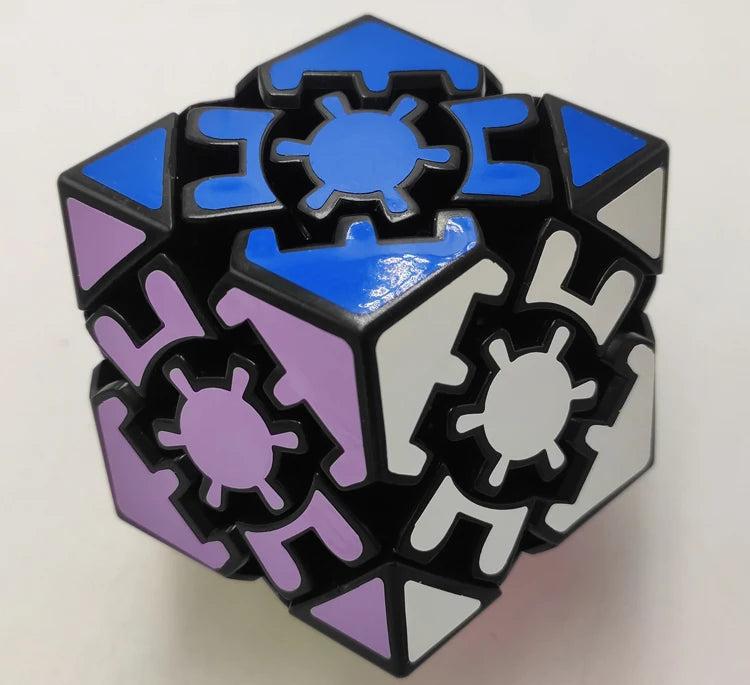 Lanlan Gear Dodecahedron Black Rhomb - CubeIn
