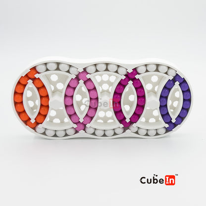Triple Hungarian Rings Puzzle (3D printed)