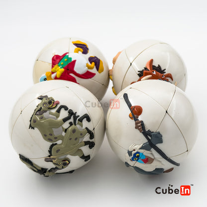 Vintage Lion king cube Ball