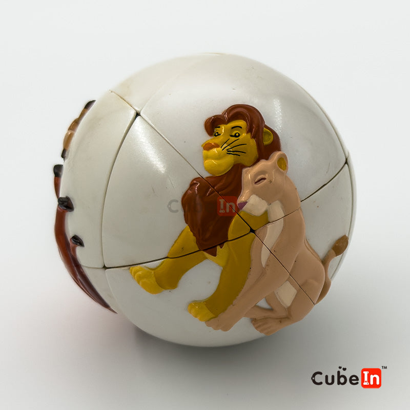 Vintage Lion king cube Ball