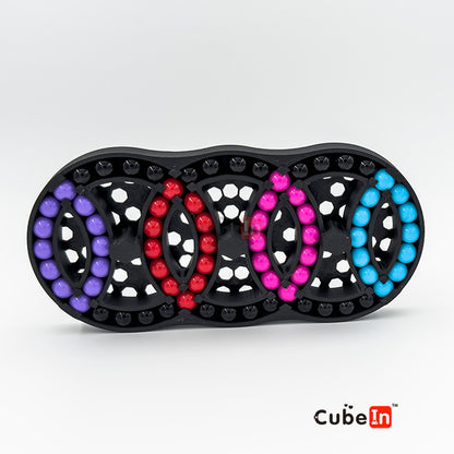 Triple Hungarian Rings Puzzle (3D printed)