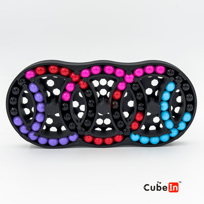 Triple Hungarian Rings Puzzle (3D printed)