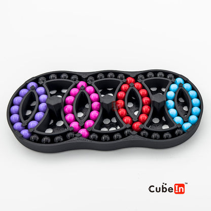 Triple Hungarian Rings Puzzle (3D printed)