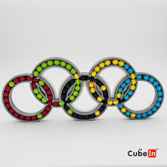 Olimpic Hungarian Rings Puzzle (3D printed)