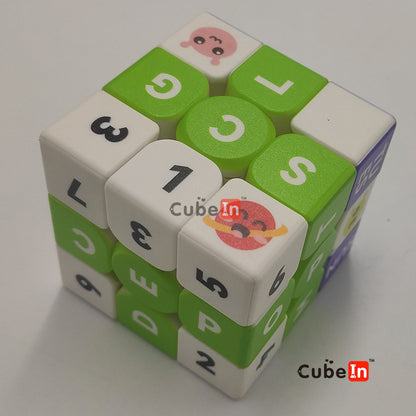 Ziina Heat Printed Calendar  Cube