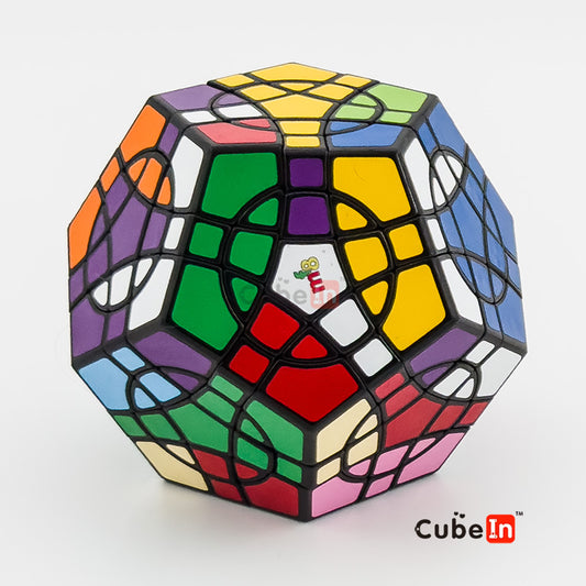 MF8 Crazy Megaminx 1 circle - 8 planetary designs in 1 Puzzle