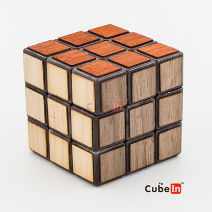 Meffert's Wooden Treasure Box Cube - Hollow Mechanical Storage Twist Puzzle