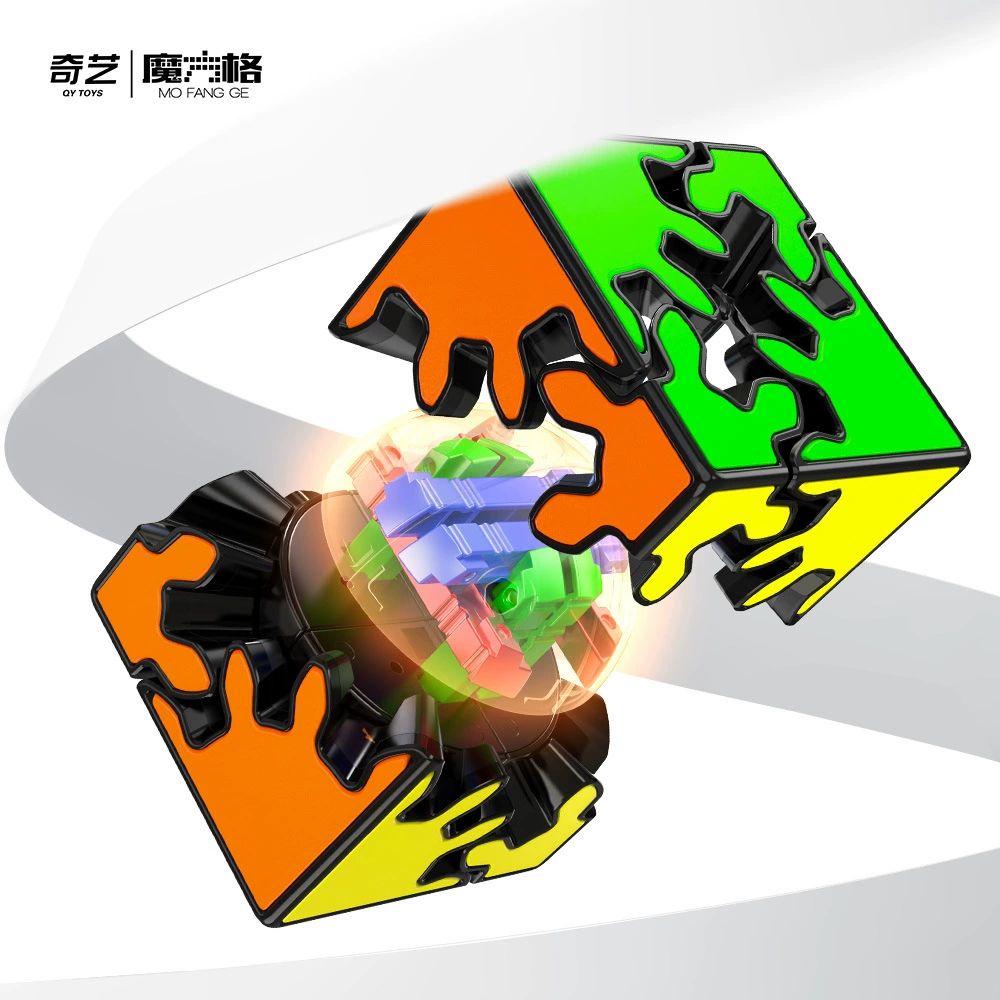 Qiyi Gear shift Ball 2x2 Cube (Tiled)