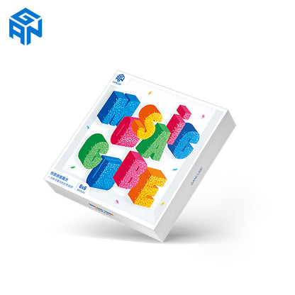 GAN Mosaic Cube Set 10x10 - 100-Piece Mini 3x3 Pixel Art Kit