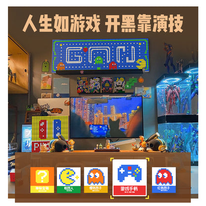 GAN Mosaic Cube Set 10x10 - 100-Piece Mini 3x3 Pixel Art Kit