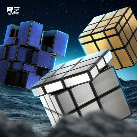 Qiyi Mirror Cube S with Brushed Sticker