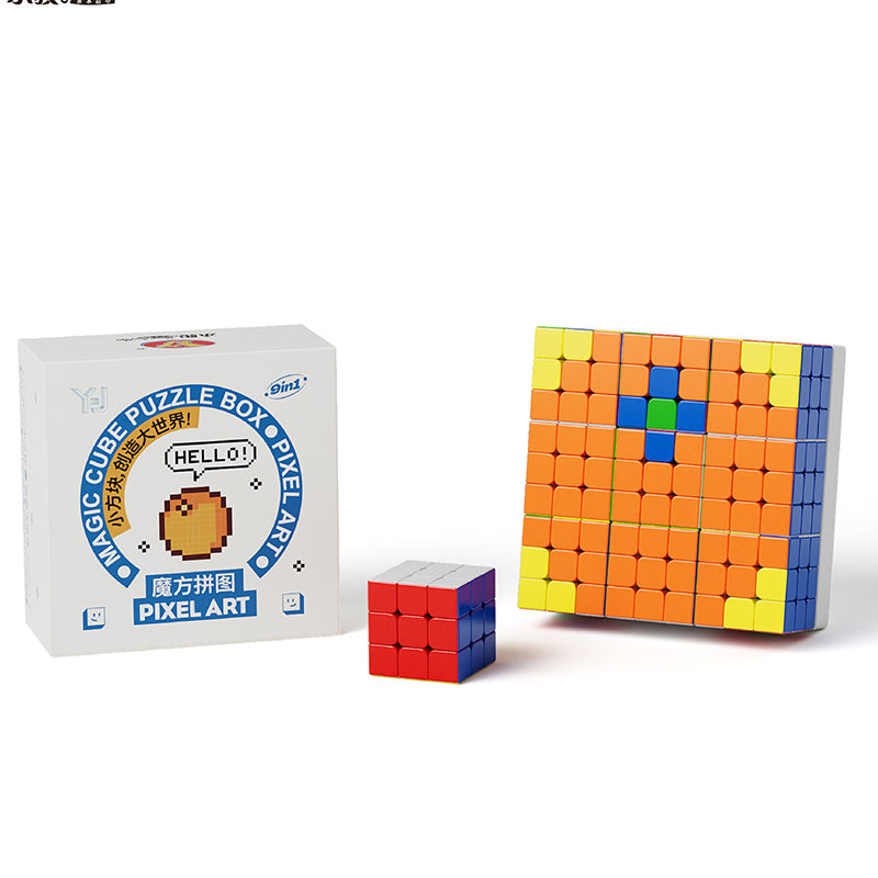 YJ Mosaic cube 8x8 5x5 3x3