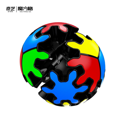 Qiyi Gear shift Ball 2x2 Cube (Tiled)