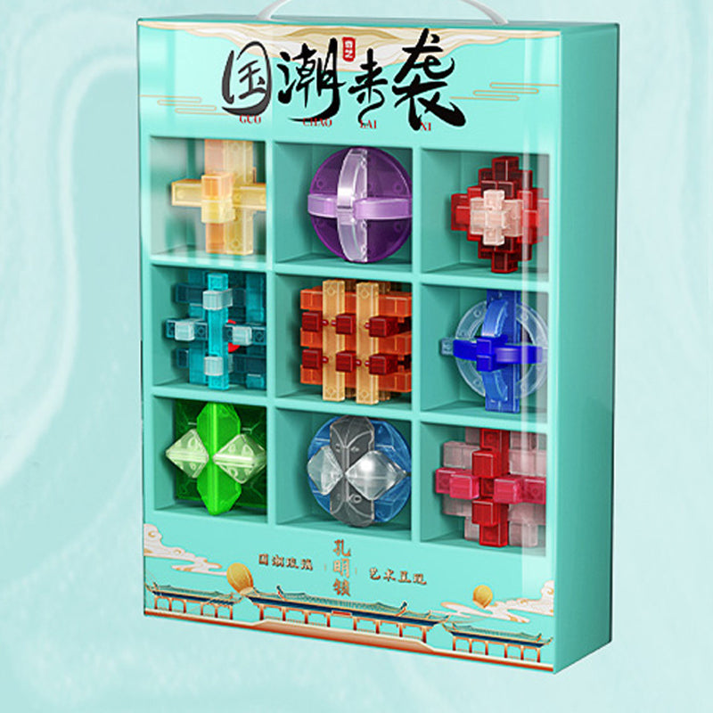 Qiyi Kongming Lock China-Chic Glaze Edition