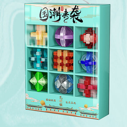Qiyi Kongming Lock China-Chic Glaze Edition