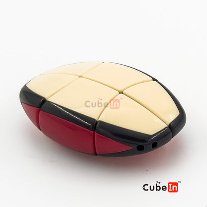 Qboid 1x2x3 Pocket Puzzzle -EDC with Lanyard Loop Keychain