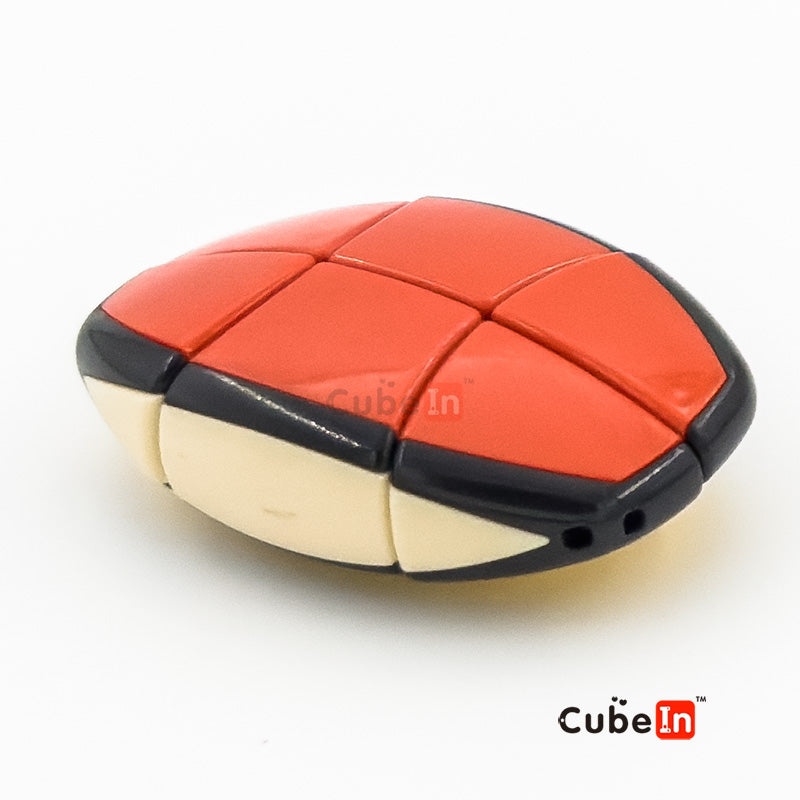 Qboid 1x2x3 Pocket Puzzzle -EDC with Lanyard Loop Keychain