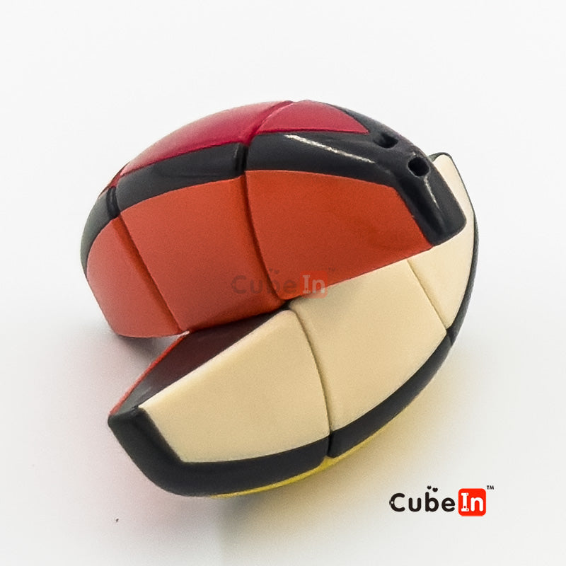 Qboid 1x2x3 Pocket Puzzzle -EDC with Lanyard Loop Keychain