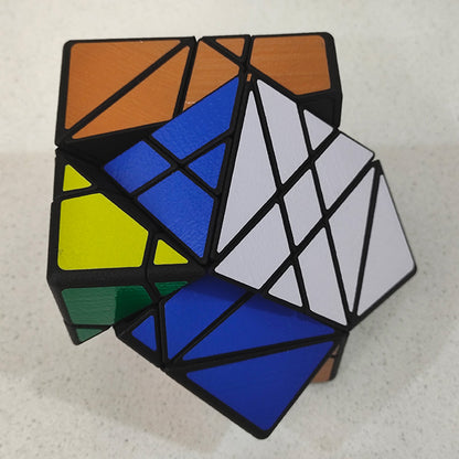 x² Ribbon Skewb cube (3D)