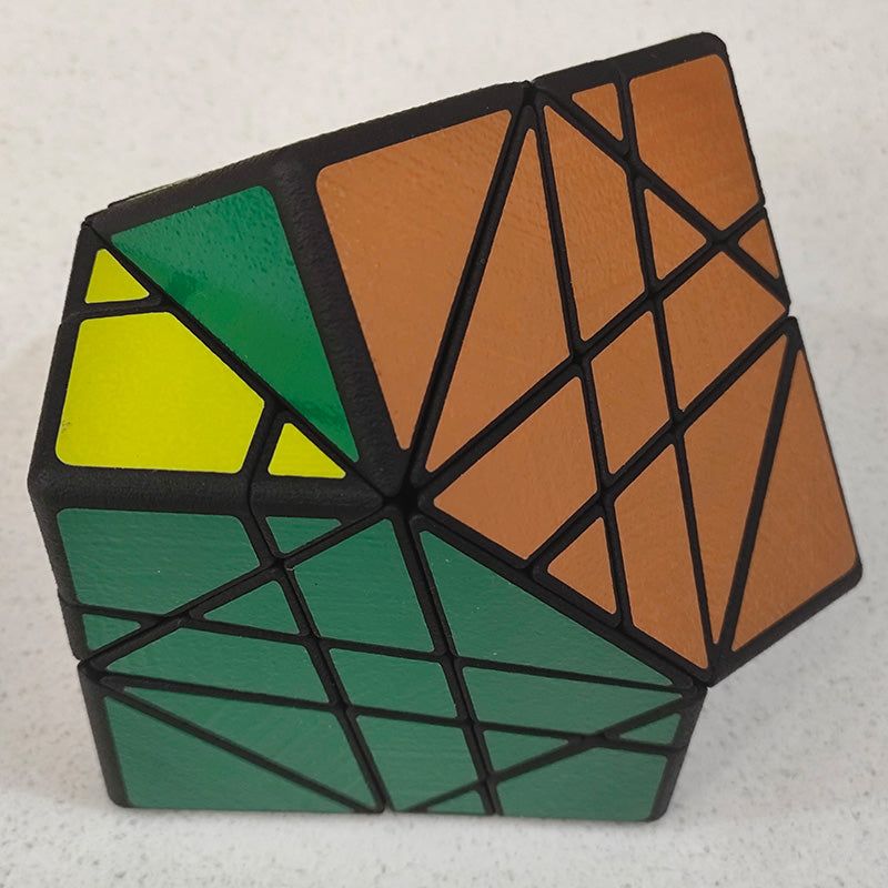 x² Ribbon Skewb cube (3D)