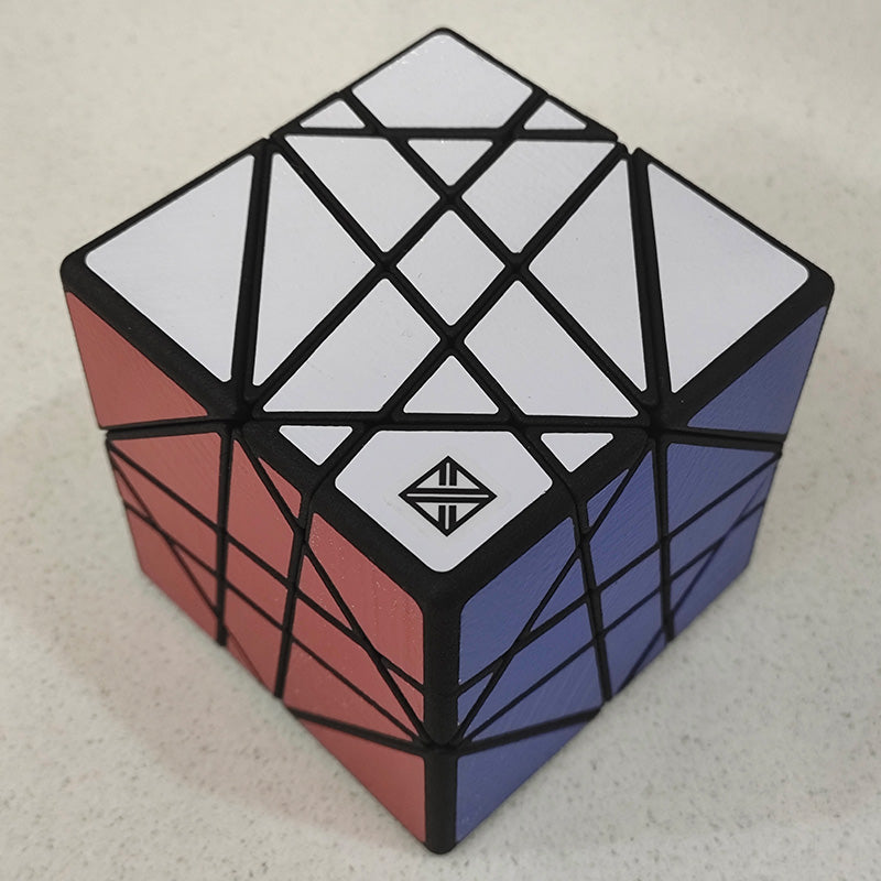 x² Ribbon Skewb cube (3D)