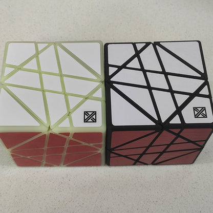x² Ribbon Skewb cube (3D)