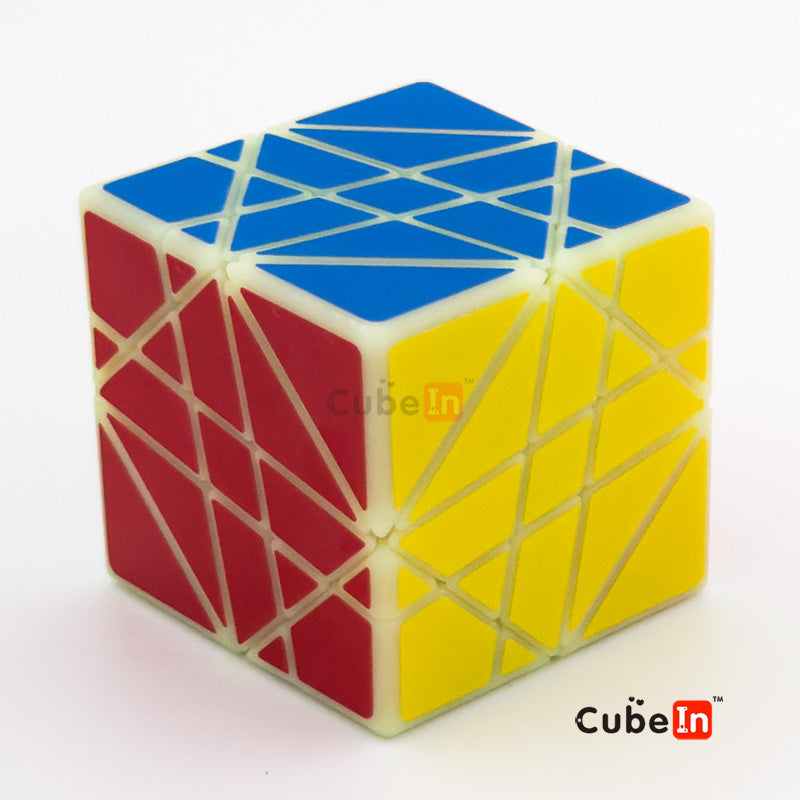 x² Ribbon Skewb cube (3D)