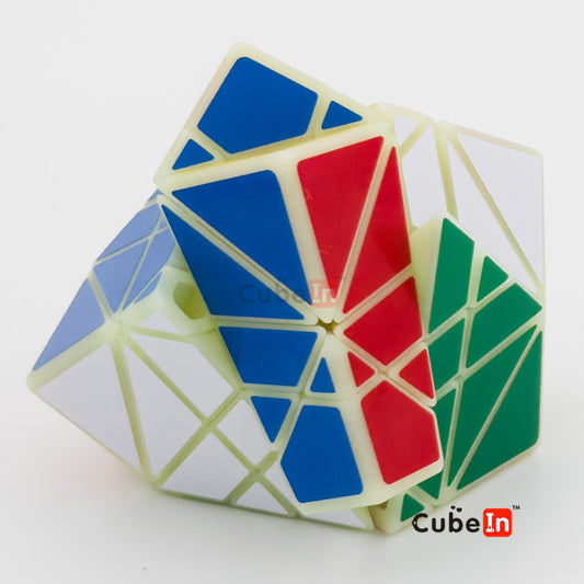 x² Ribbon Skewb cube (3D)