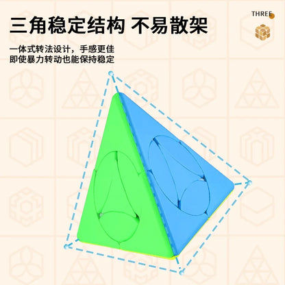 Fanxin Pyraminx Coin windmill pagoda - CubeIn