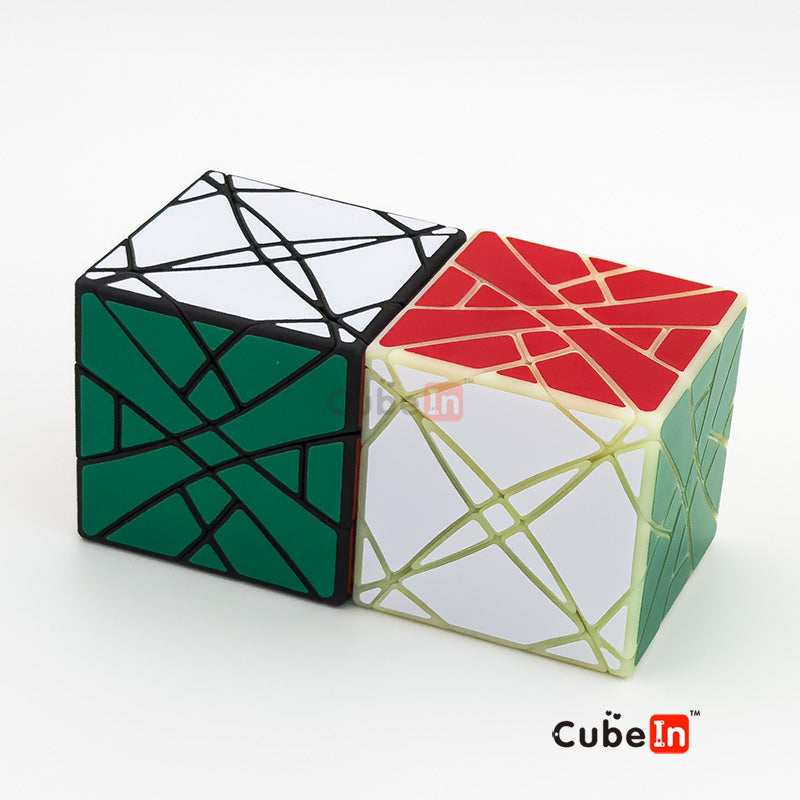 Tang Polarized Raptor Cube - Premium SLS 3D Printed Complex Geometry Twist Puzzle