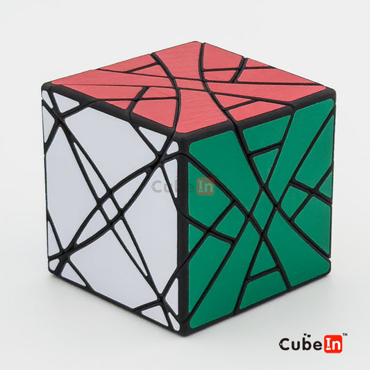 Tang Polarized Raptor Cube - Premium SLS 3D Printed Complex Geometry Twist Puzzle