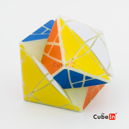 Tang Polarized Raptor Cube - Premium SLS 3D Printed Complex Geometry Twist Puzzle
