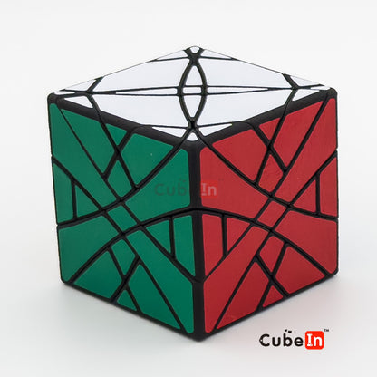Tang Polarized Raptor Cube - Premium SLS 3D Printed Complex Geometry Twist Puzzle