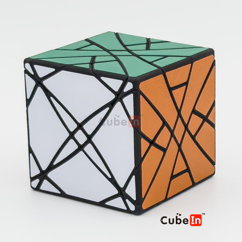 Tang Polarized Raptor Cube - Premium SLS 3D Printed Complex Geometry Twist Puzzle