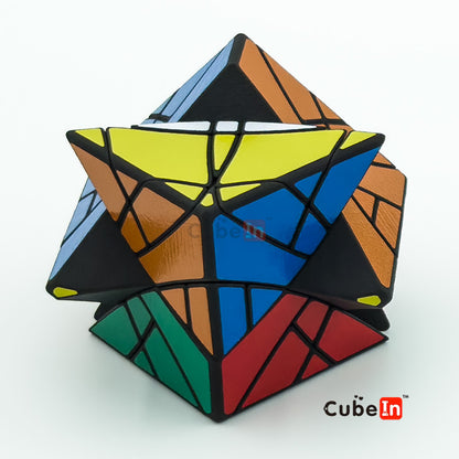 Tang Polarized Raptor Cube - Premium SLS 3D Printed Complex Geometry Twist Puzzle