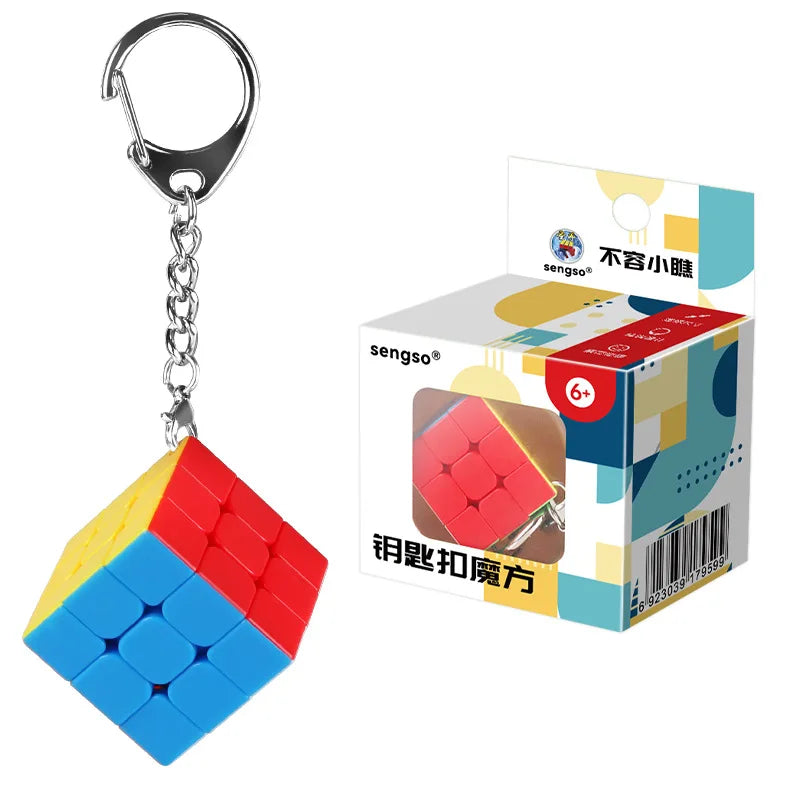 Shengshou Mini Keychain Bread 3x3 King Pyraminx