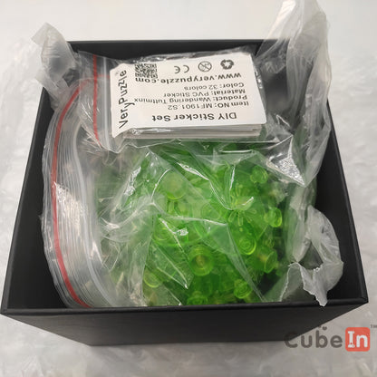 Verypuzzle 32 Axis Wandering Tuttminx Transparent Green