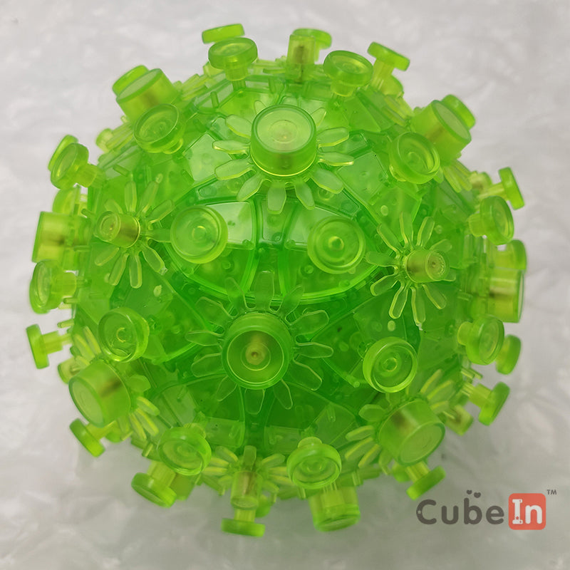 Verypuzzle 32 Axis Wandering Tuttminx Transparent Green